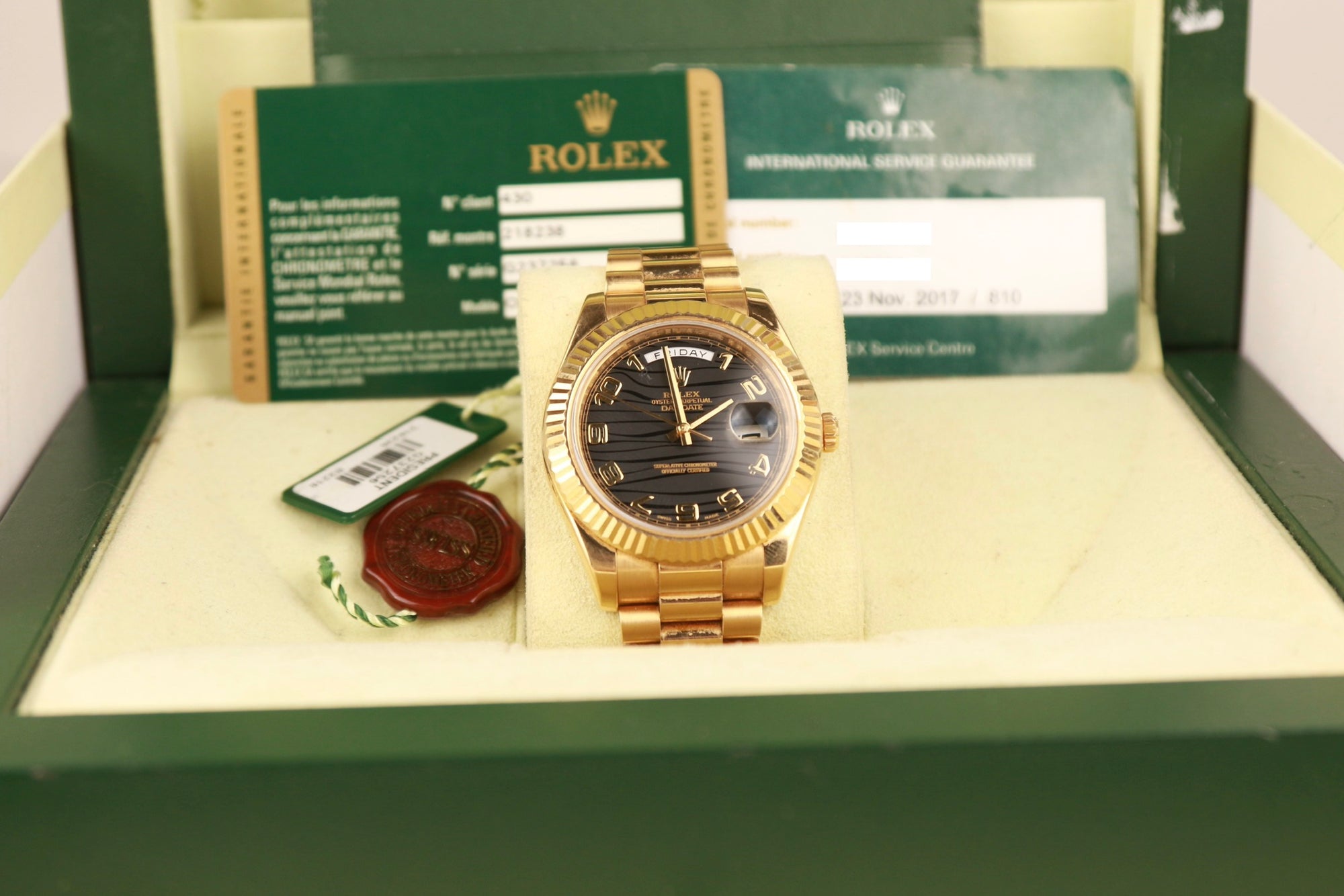 Rolex Day-Date 41 Full Set 2011
