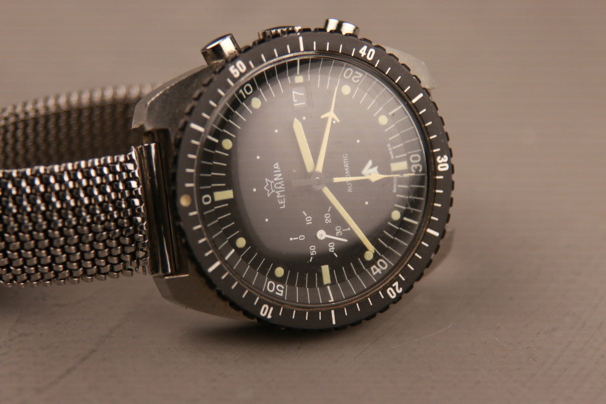Lemania RAAF issued Chronograph
