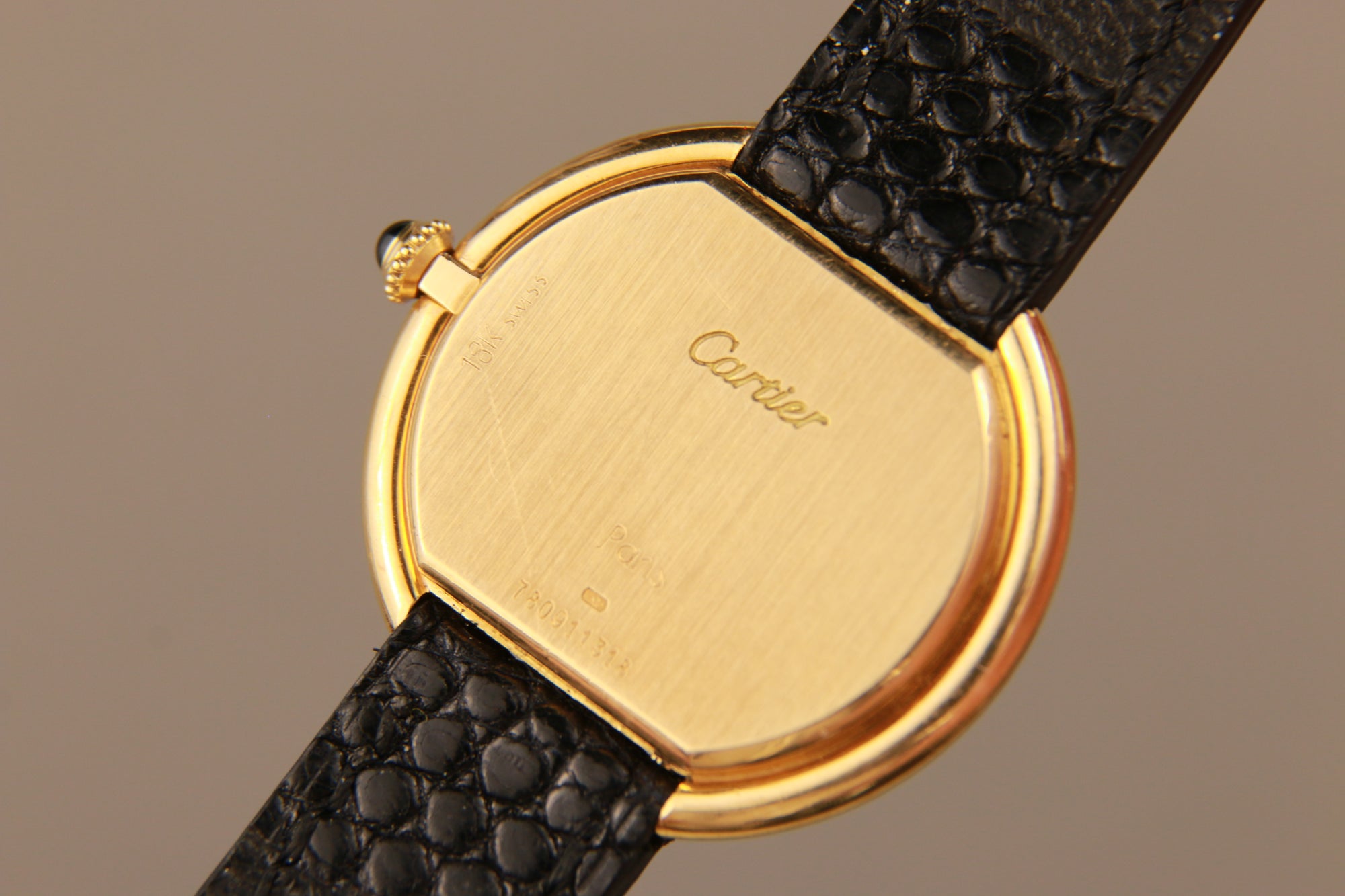 Cartier Ellipse “Jumbo” Tank - 18k Gold