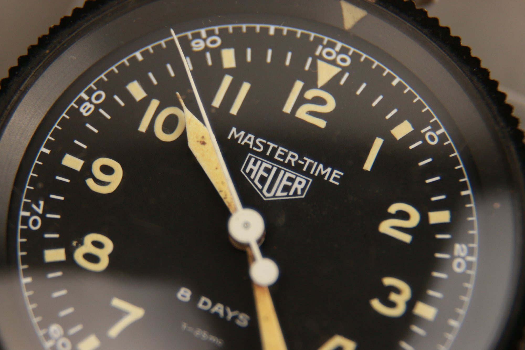 Vintage Heuer 3 Group Rally Master Timer