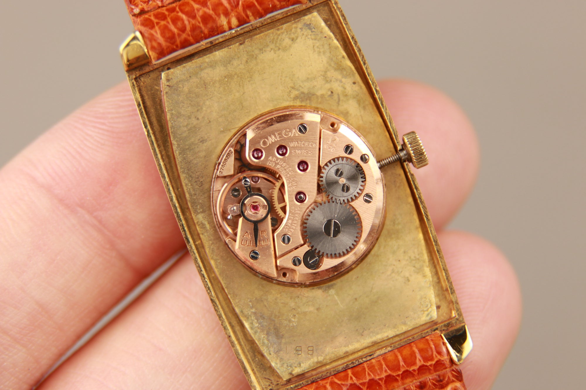 Omega De Ville - 18k Gold jumbo Tank