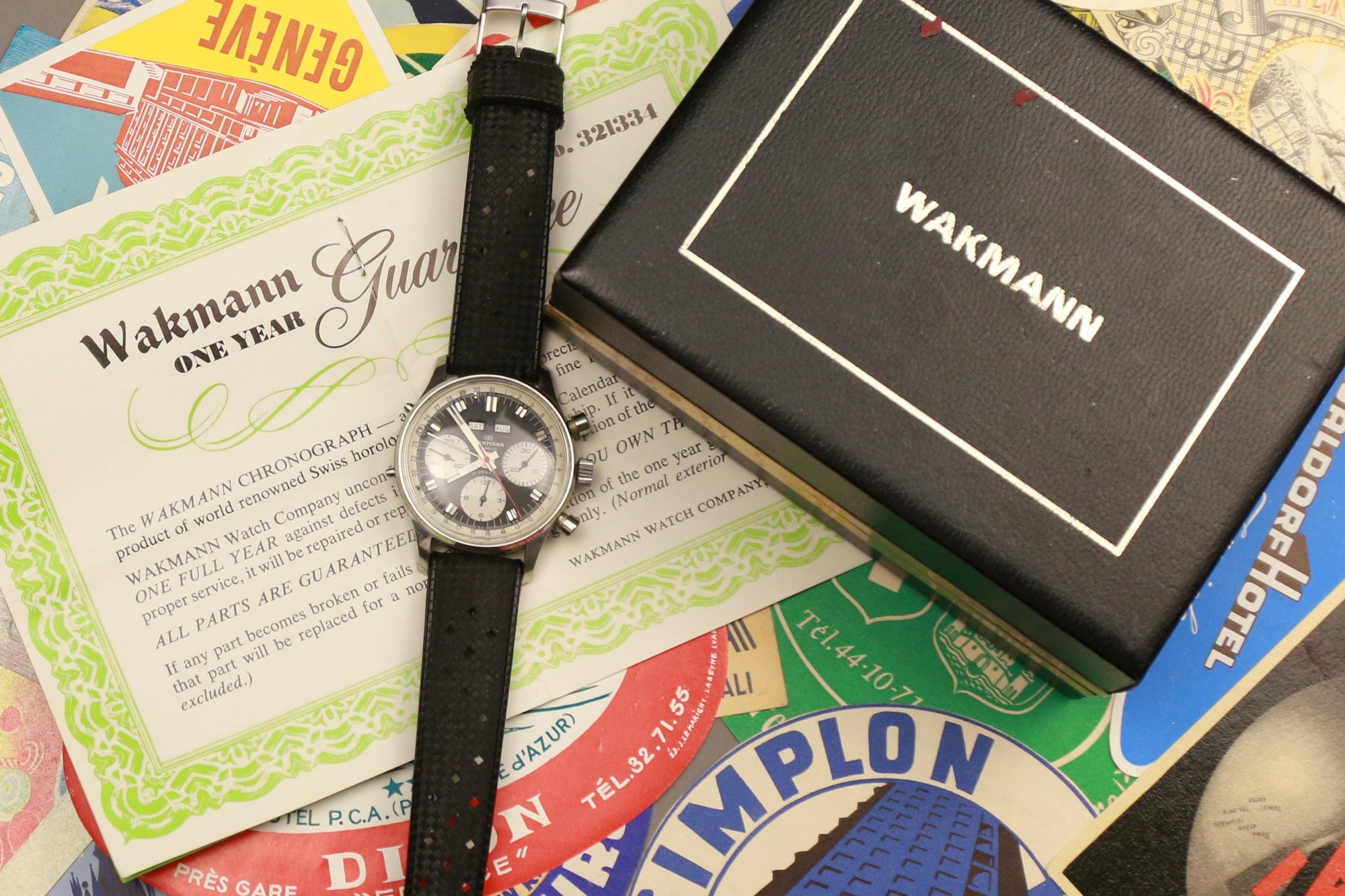 Wakmann Triple Date Chronograph
