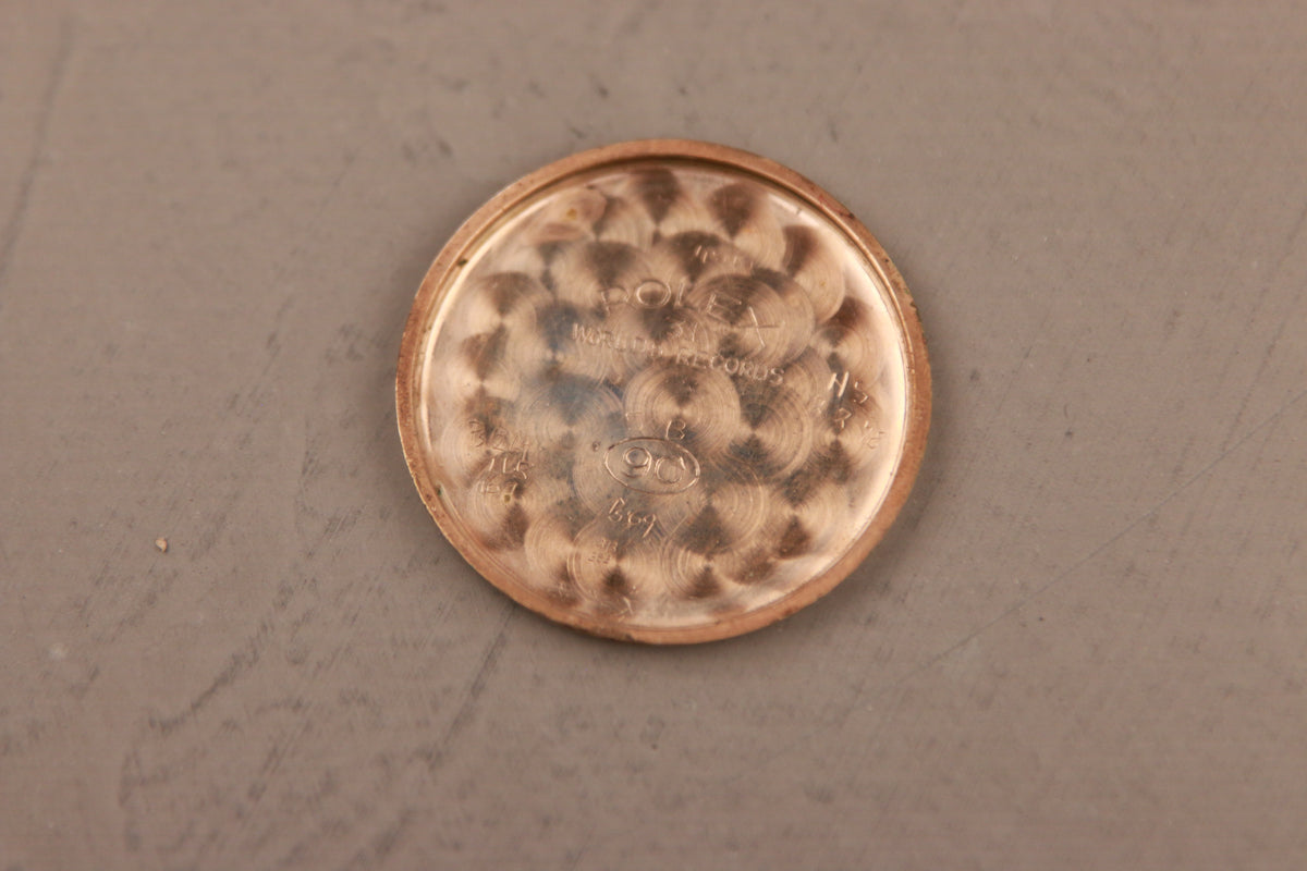 Rolex 9ct Rose Gold Dress Watch