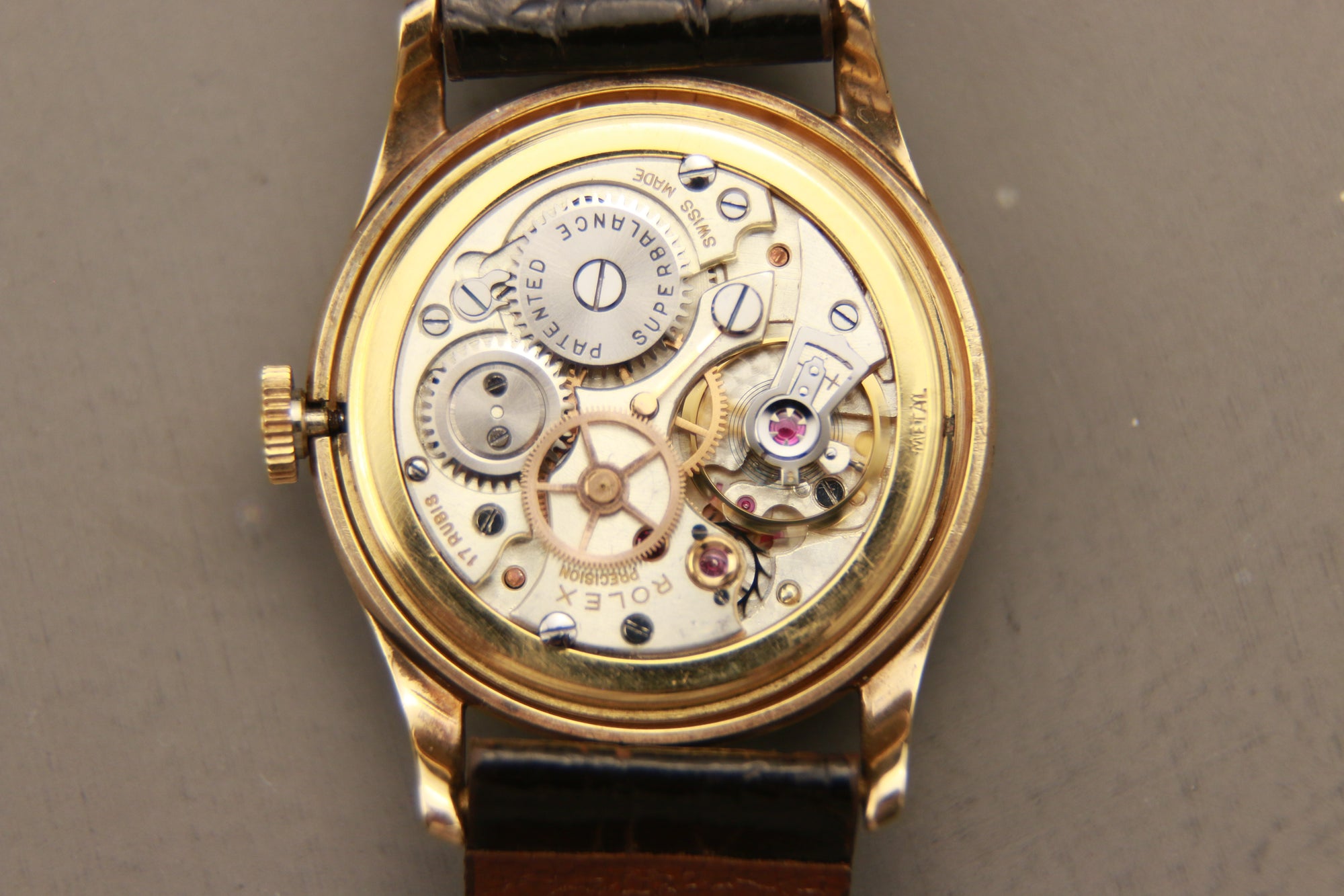 Rolex Precision 9ct Art Deco Dial Ref. 4669