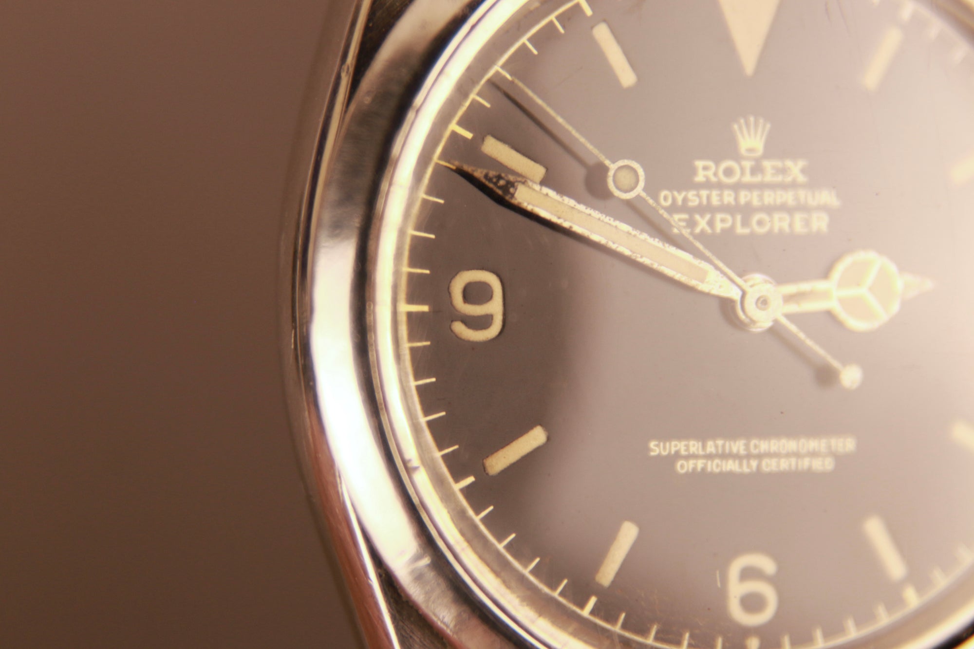 Rolex Explorer Ref 1016 Gilt Chapter Ring Dial