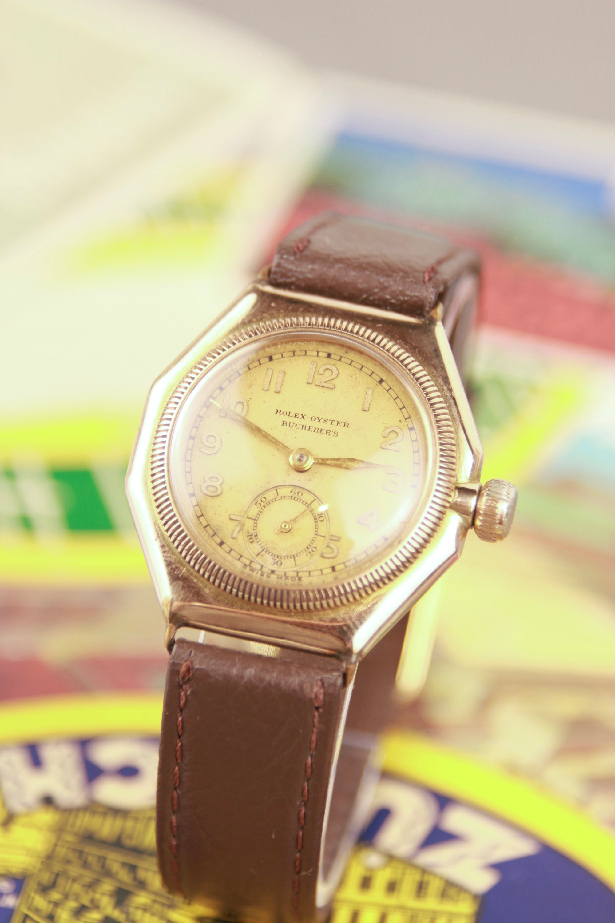 Rolex Oyster “Bucherer’s” 9ct Rose Gold