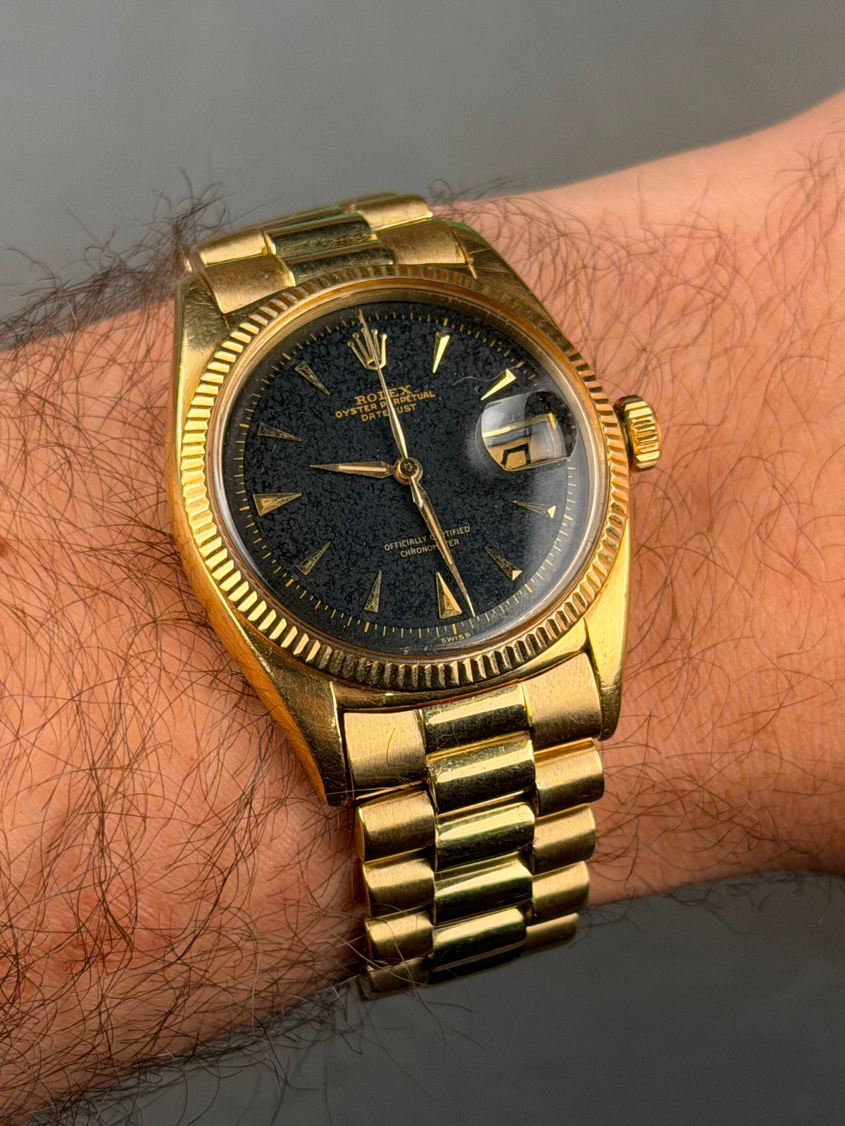 Rolex Datejust Ref. 6305-1 18K Yellow Gold