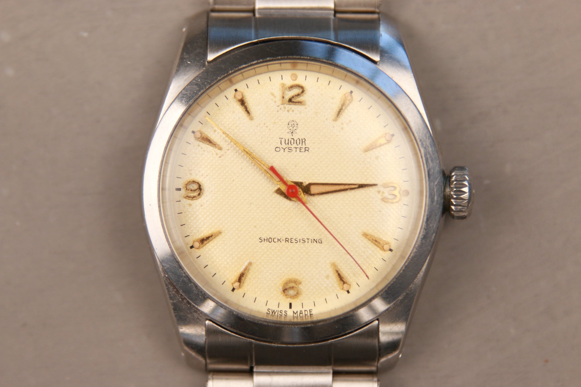 Tudor Oyster Ref.7904 Honeycomb Dial