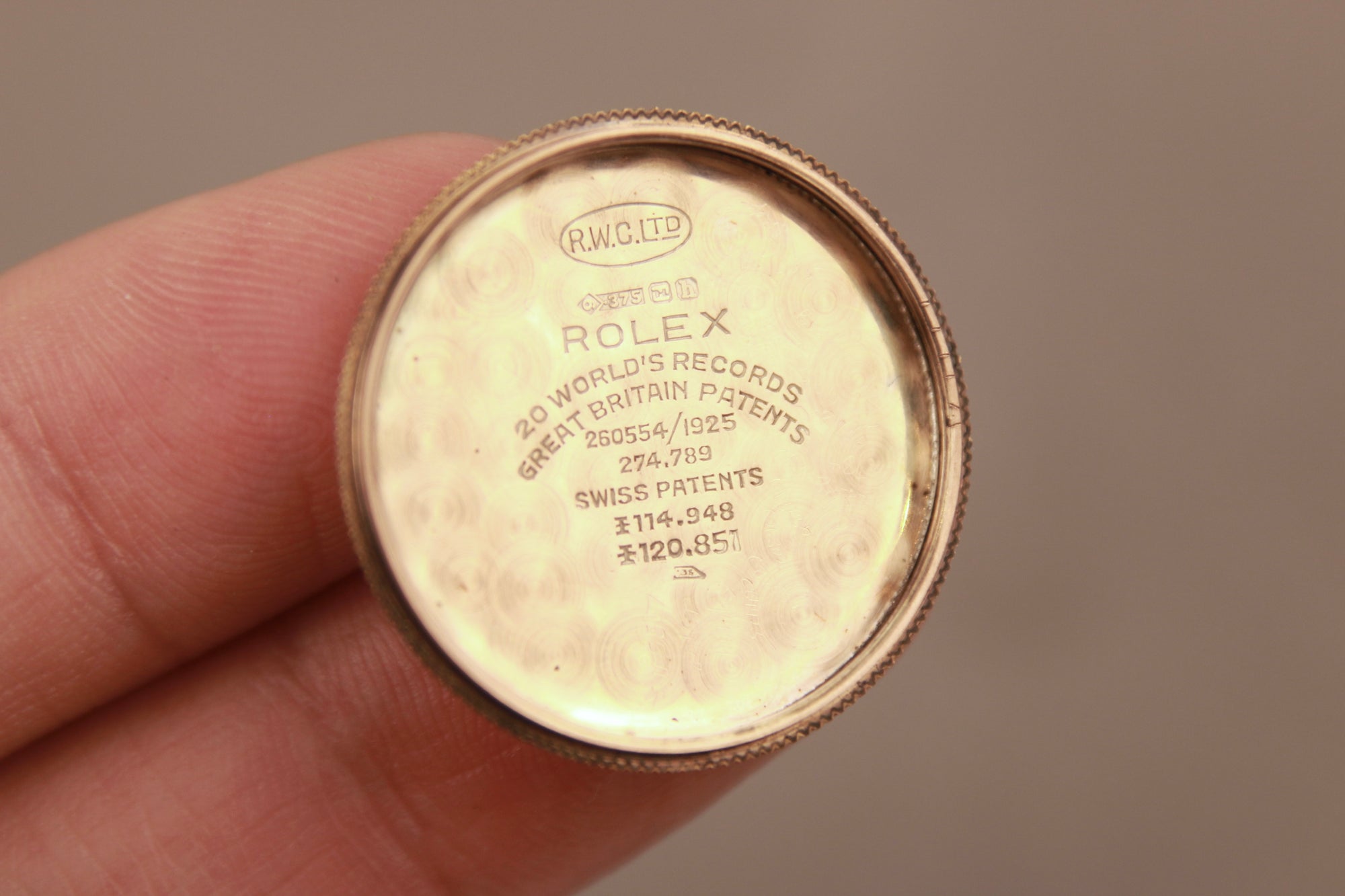 Rolex Oyster “Bucherer’s” 9ct Rose Gold
