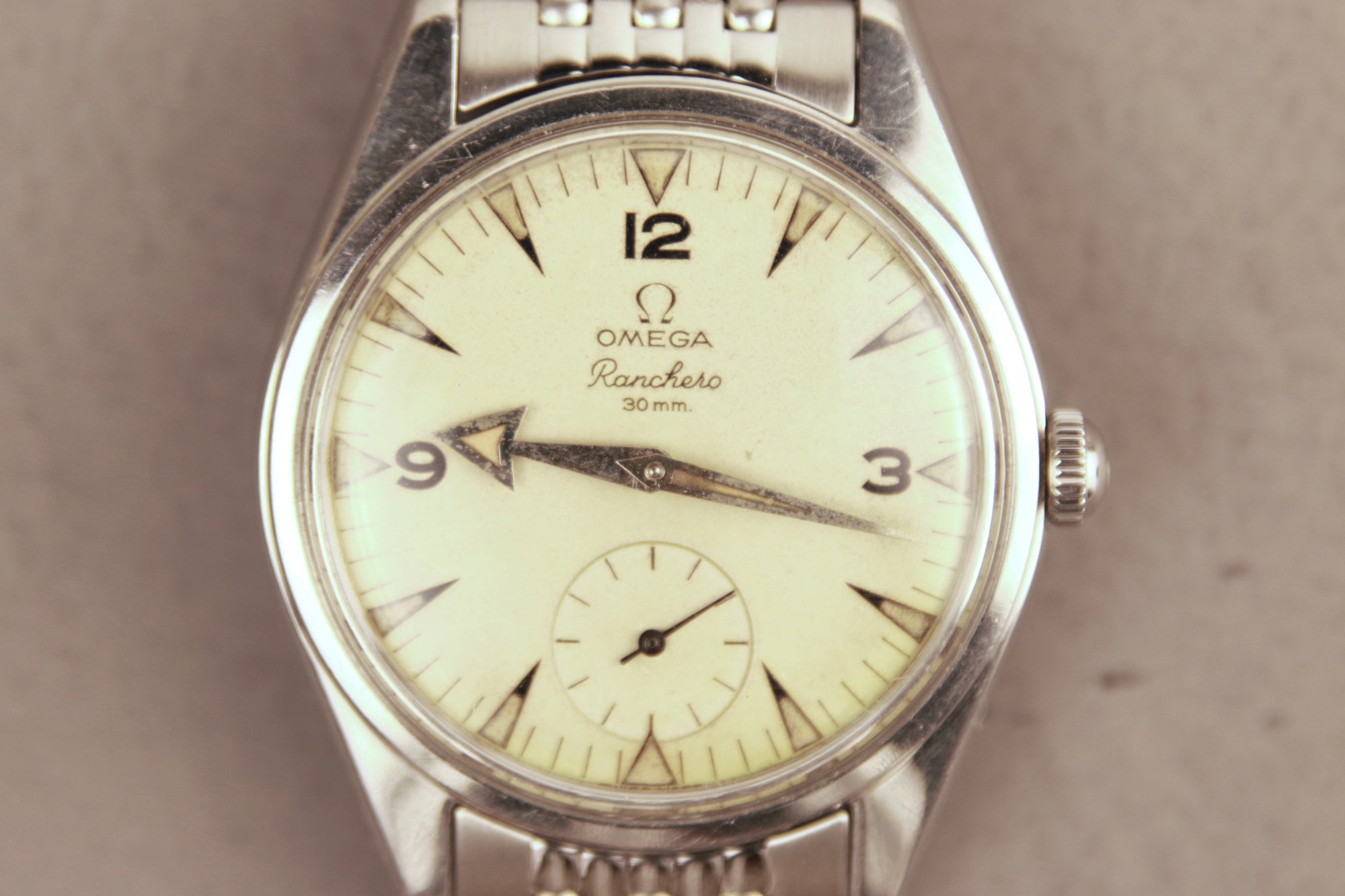 1959 Omega Ranchero White Dial Ref 2990