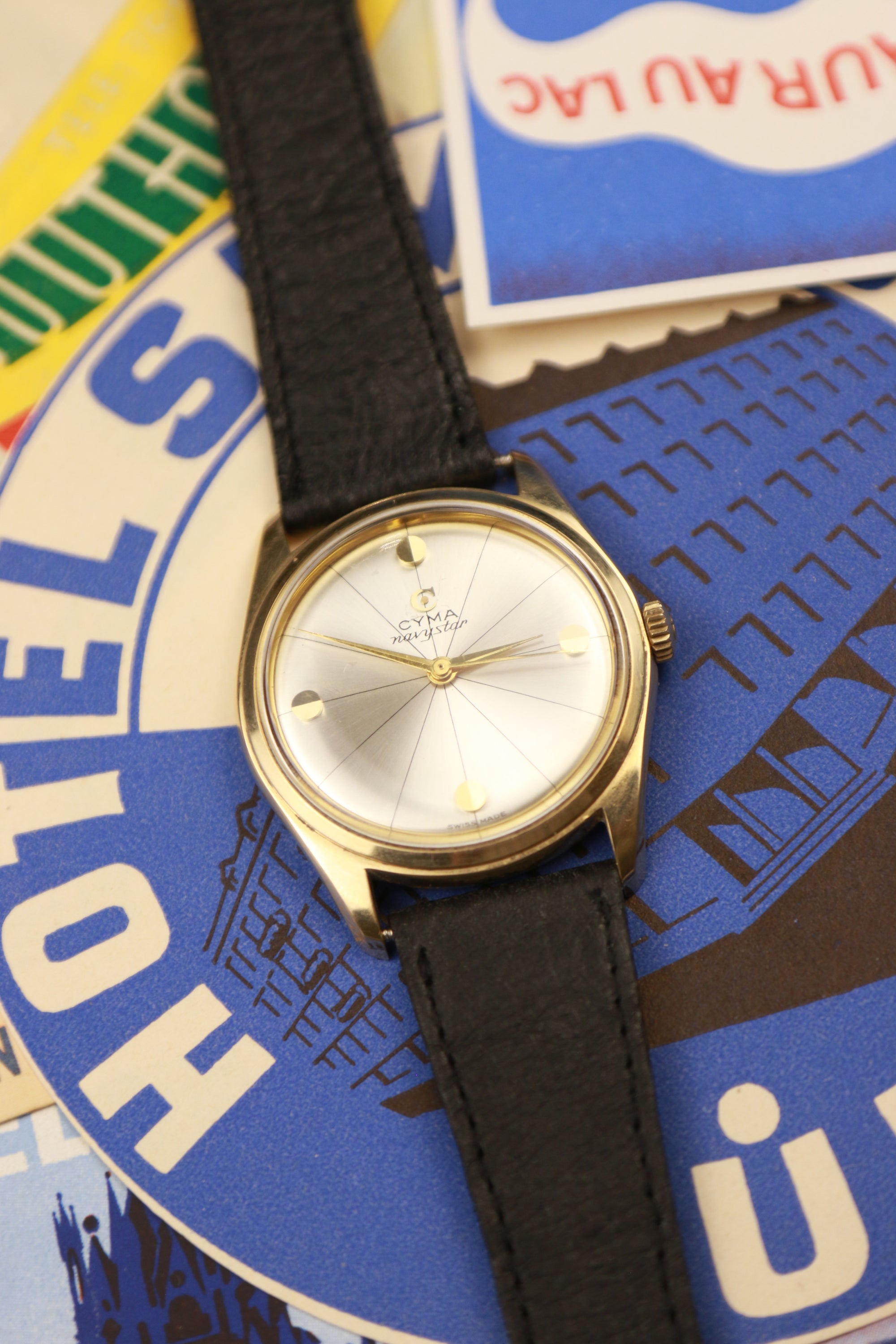 Cyma Navystar Yellow Gold