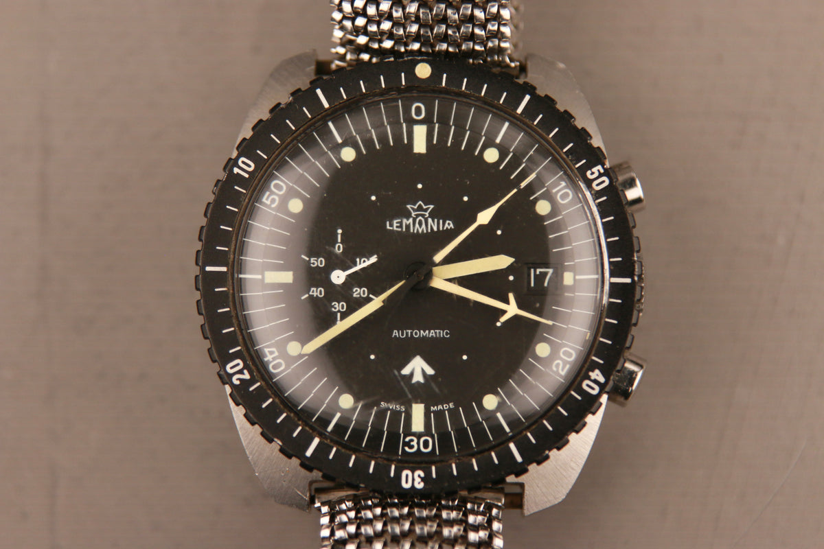 Lemania RAAF issued Chronograph