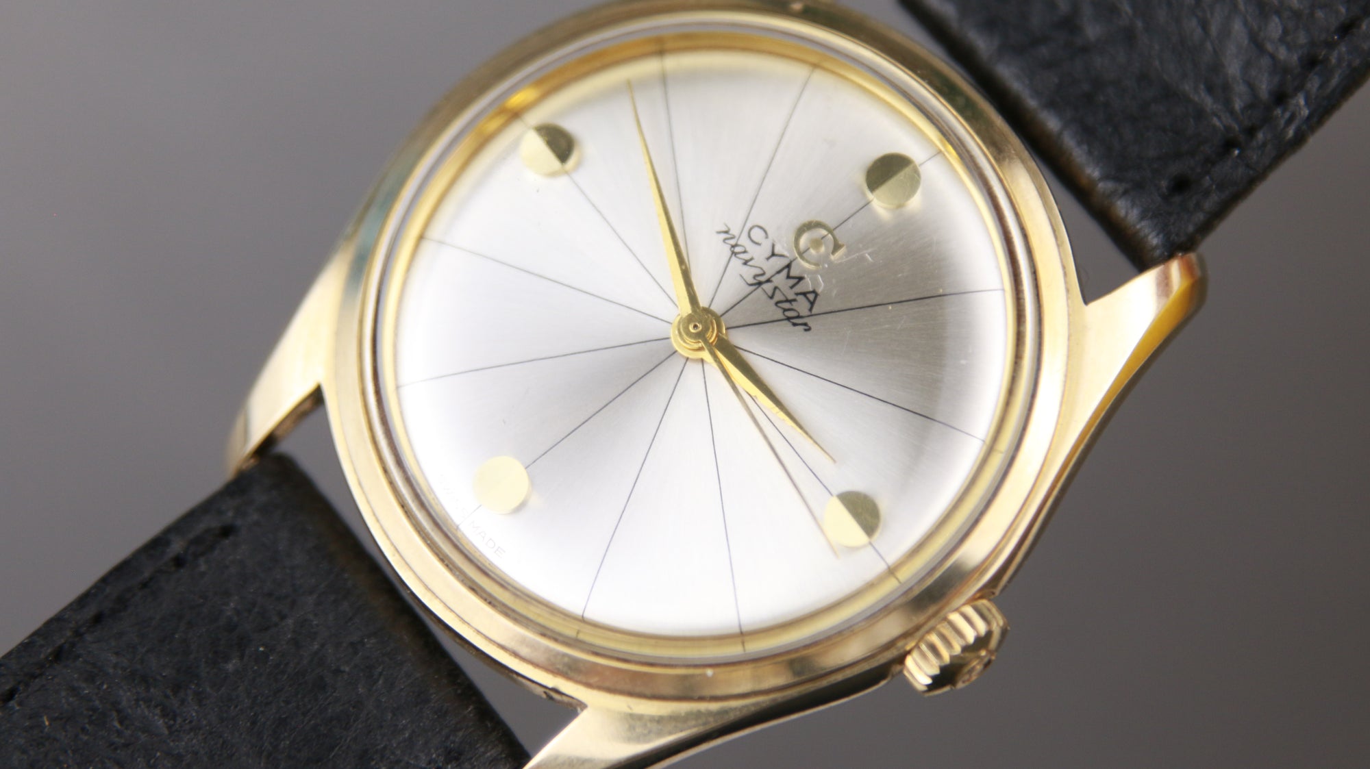 Cyma Navystar Yellow Gold