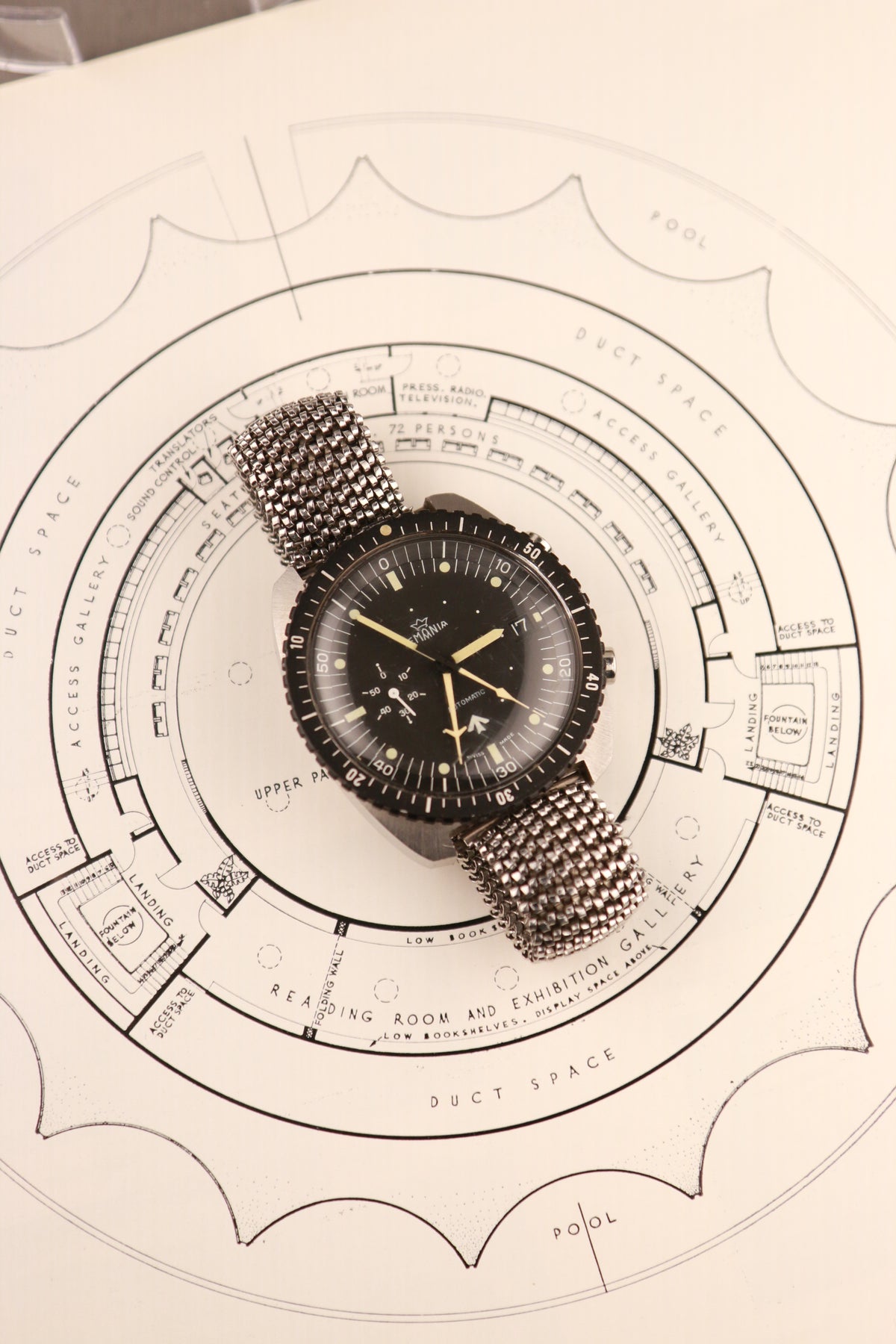 Lemania RAAF issued Chronograph