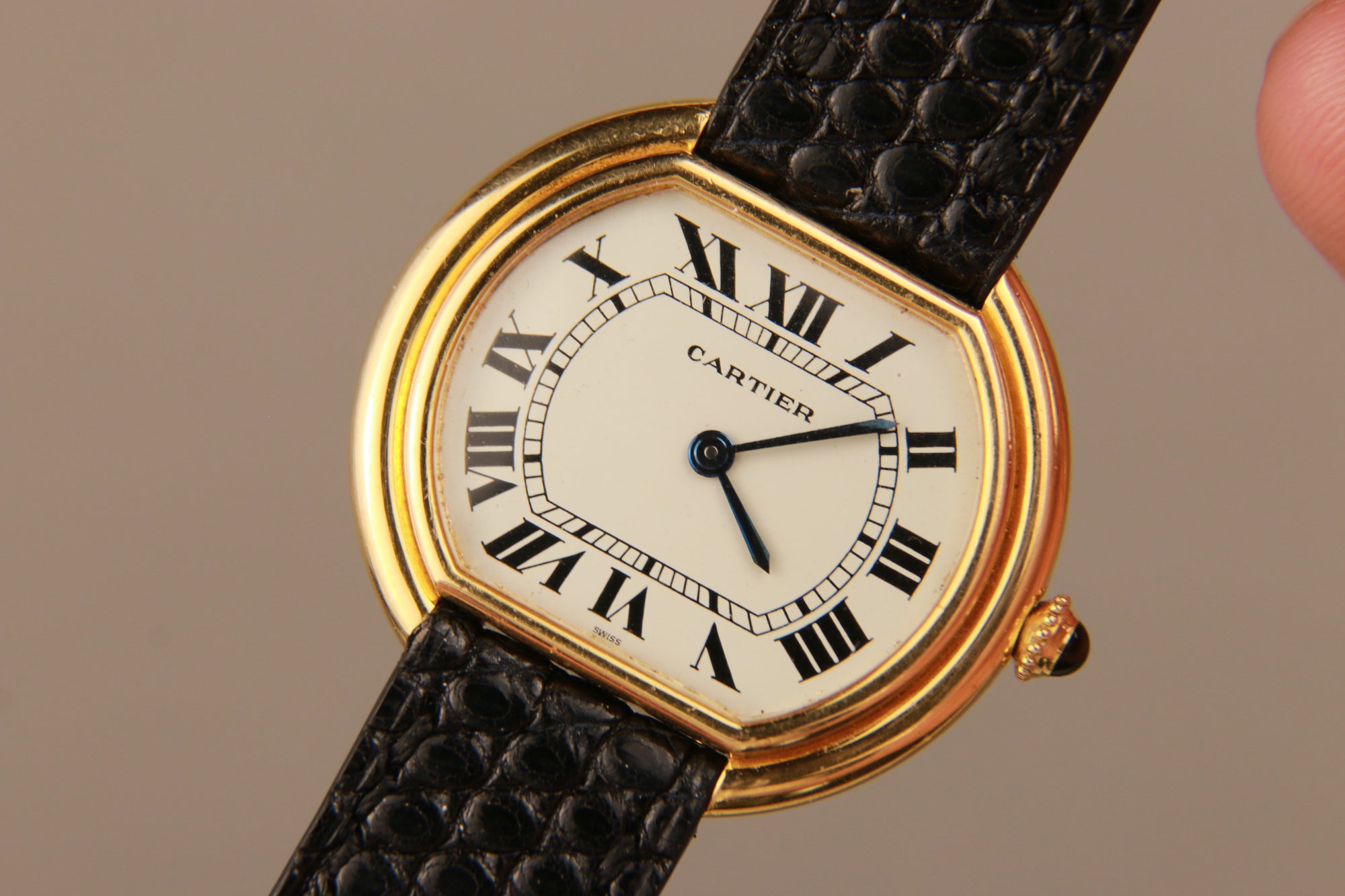 Cartier Ellipse “Jumbo” Tank - 18k Gold