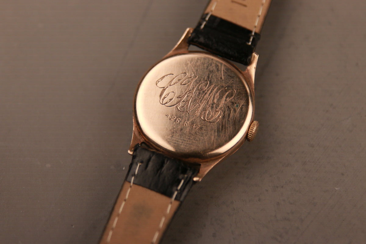 Rolex 9ct Rose Gold Dress Watch
