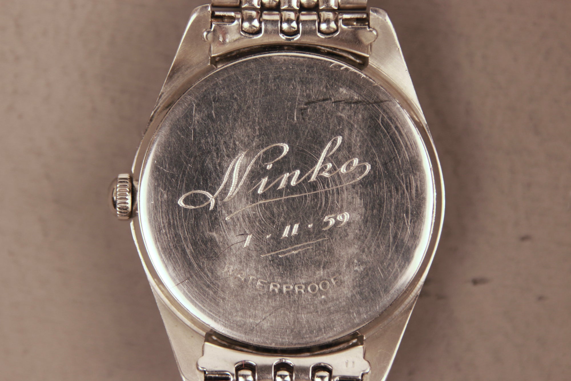 1959 Omega Ranchero Black Dial Ref 2990