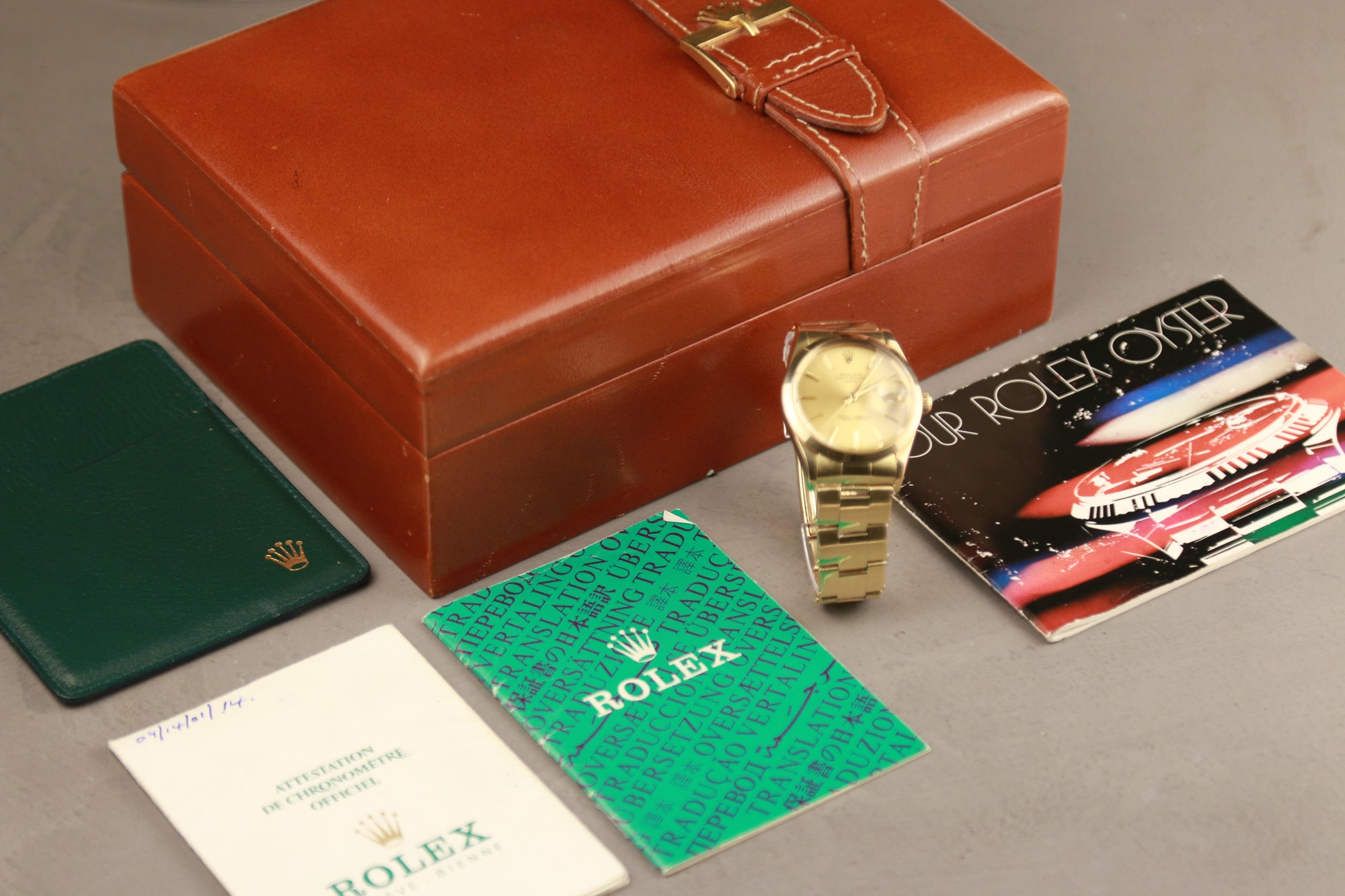 Rolex 1500/7 Oyster Date Full Set