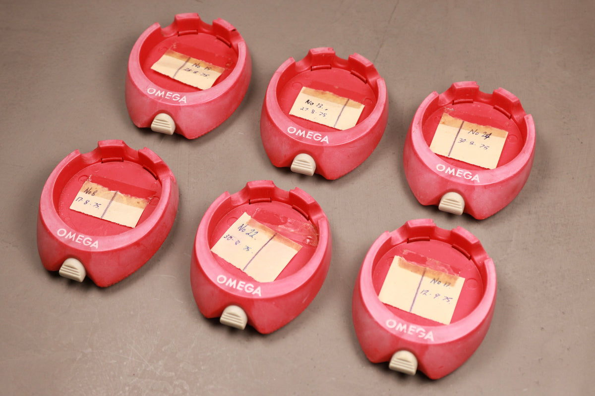 1970s Omega Levin M.R.C stop watch set