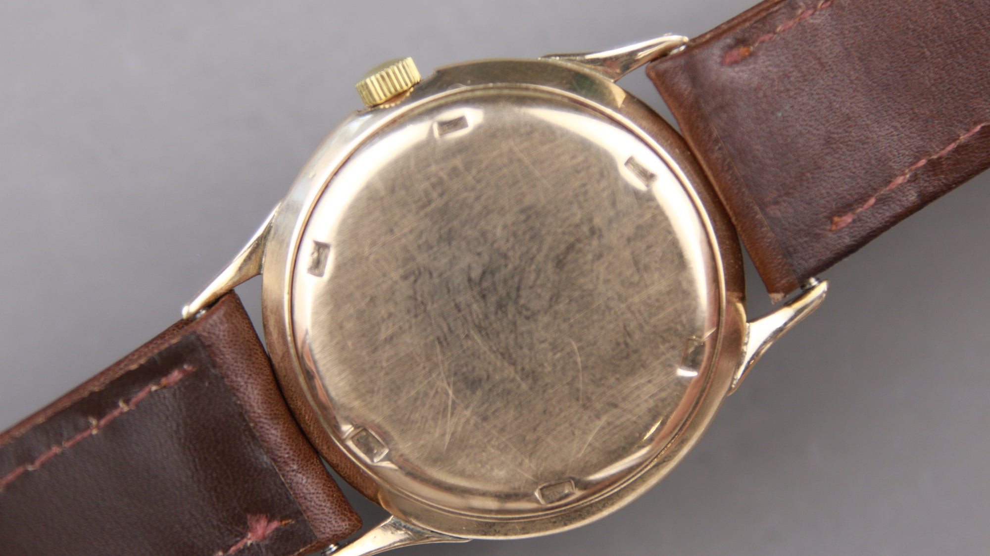 Rolex Honeycomb Dial 10ct Gold