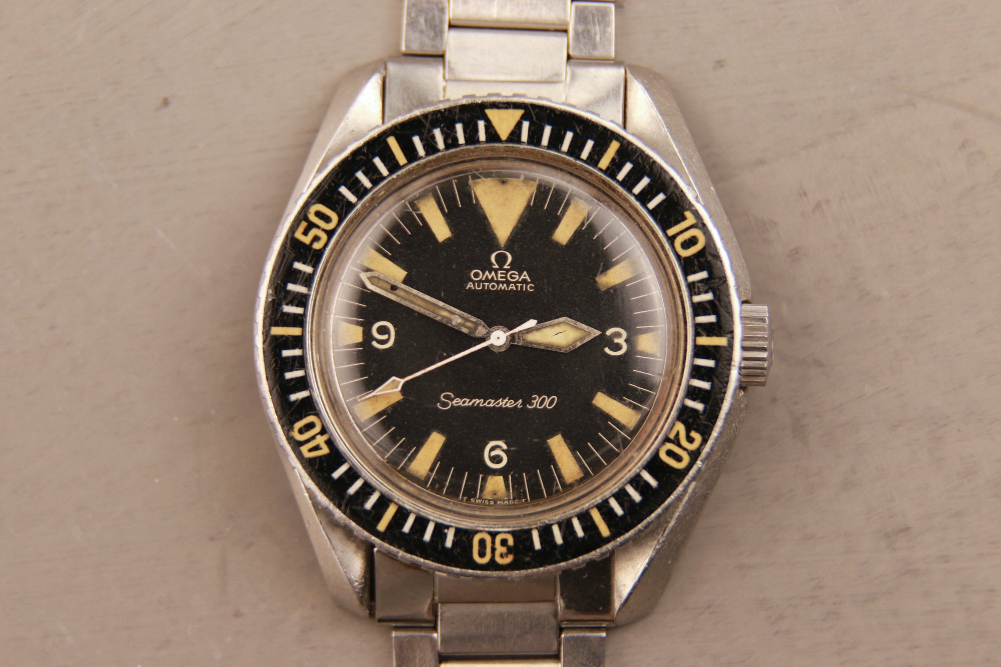 Omega Seamaster 300 Big Triangle