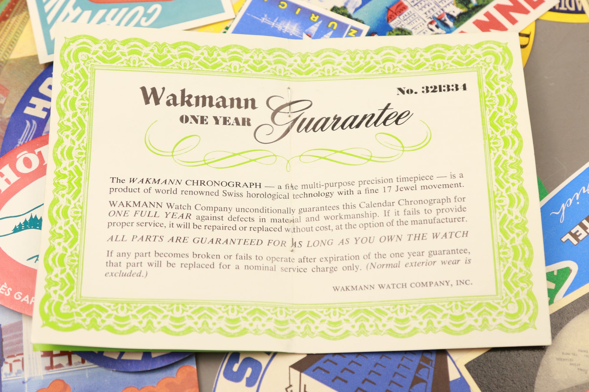 Wakmann Triple Date Chronograph