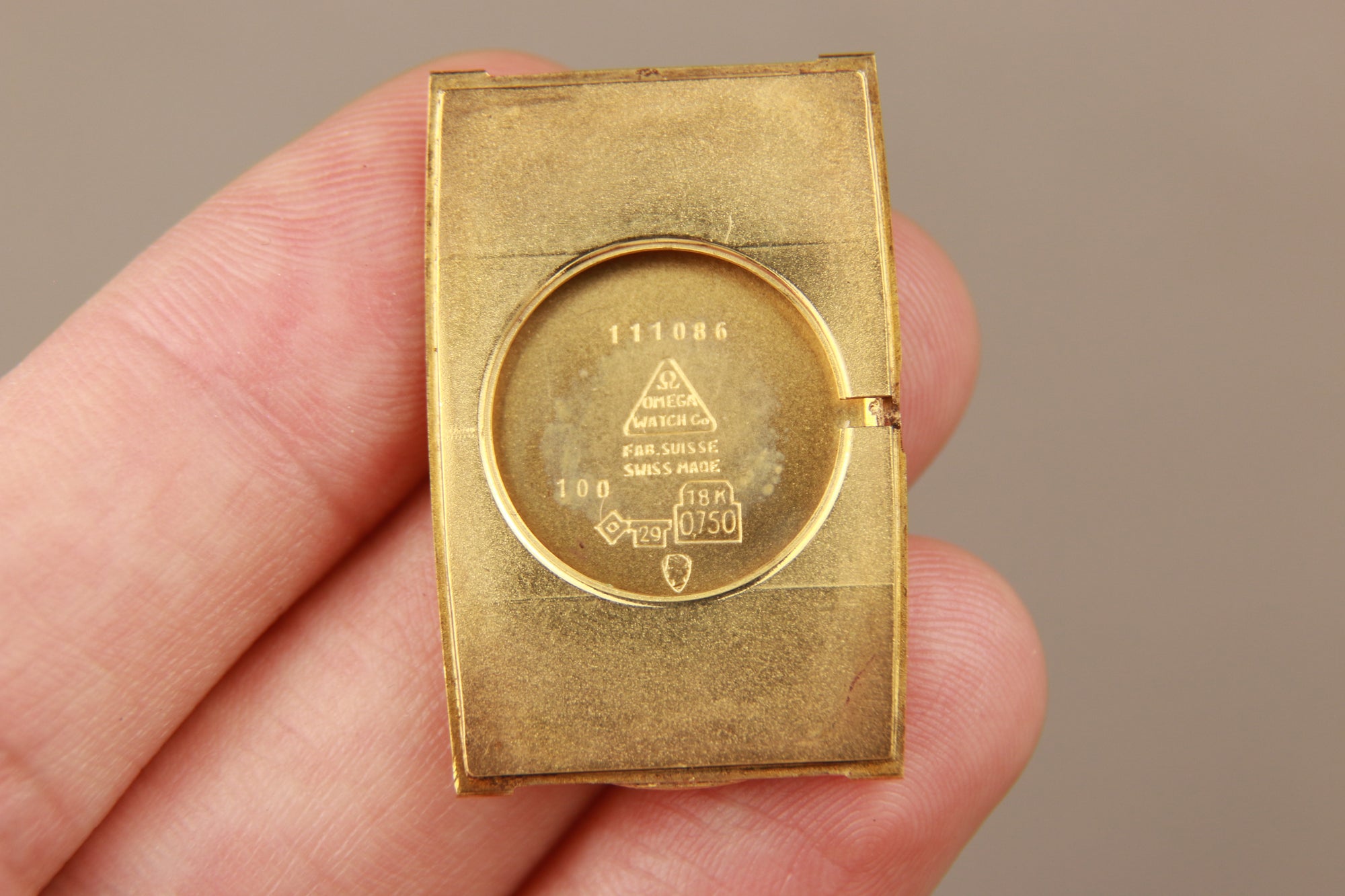 Omega De Ville - 18k Gold jumbo Tank