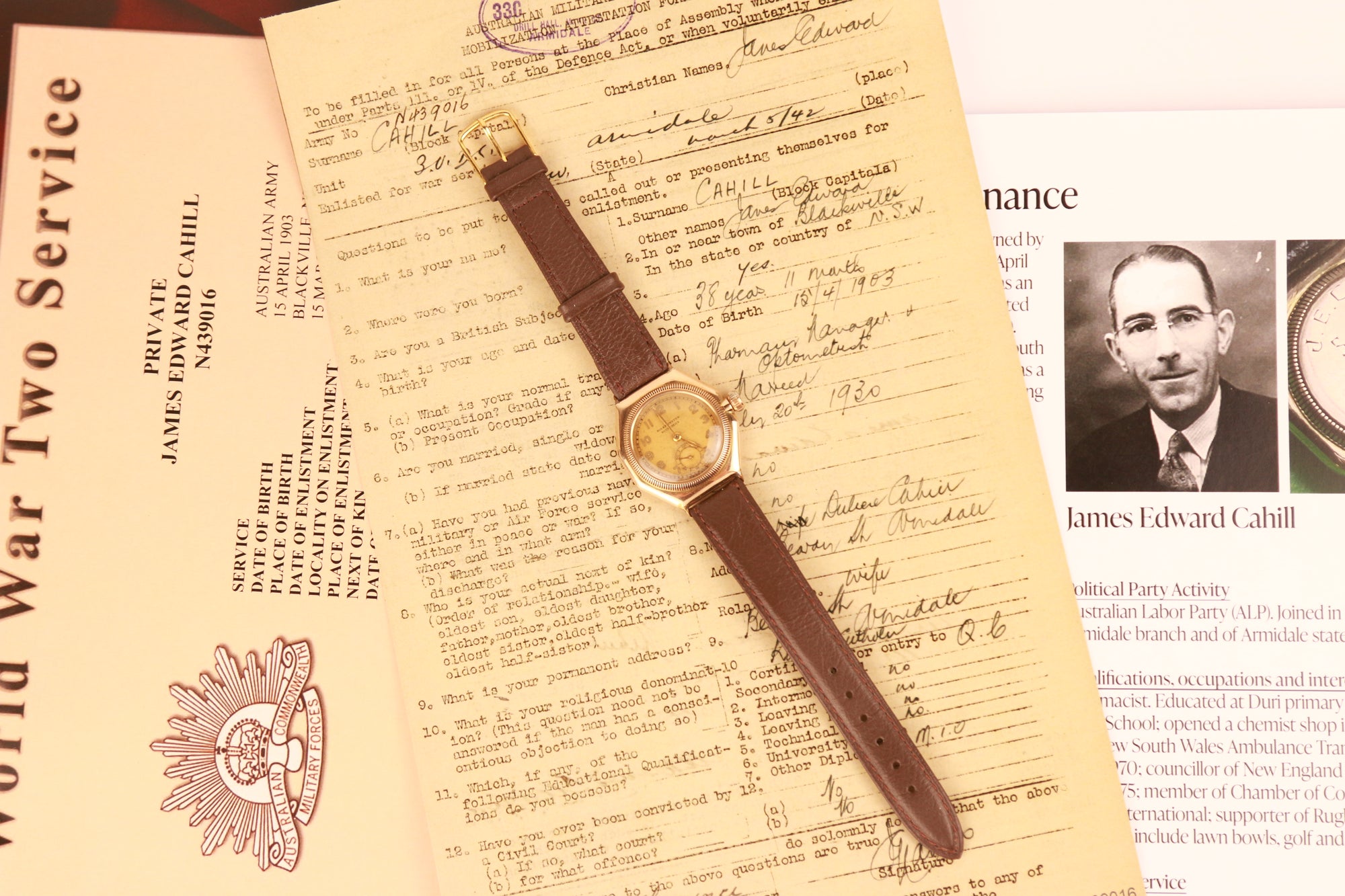 Rolex Oyster “Bucherer’s” 9ct Rose Gold