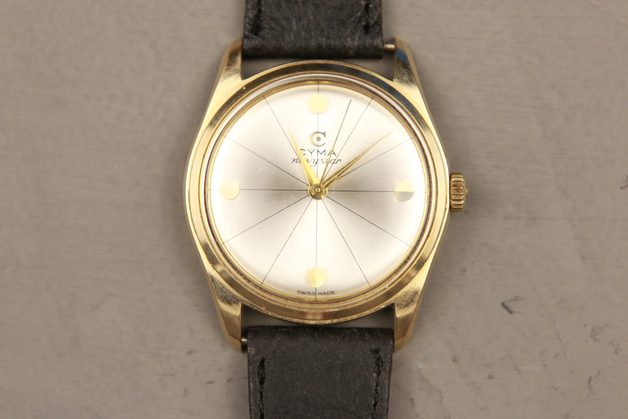 Cyma Navystar Yellow Gold