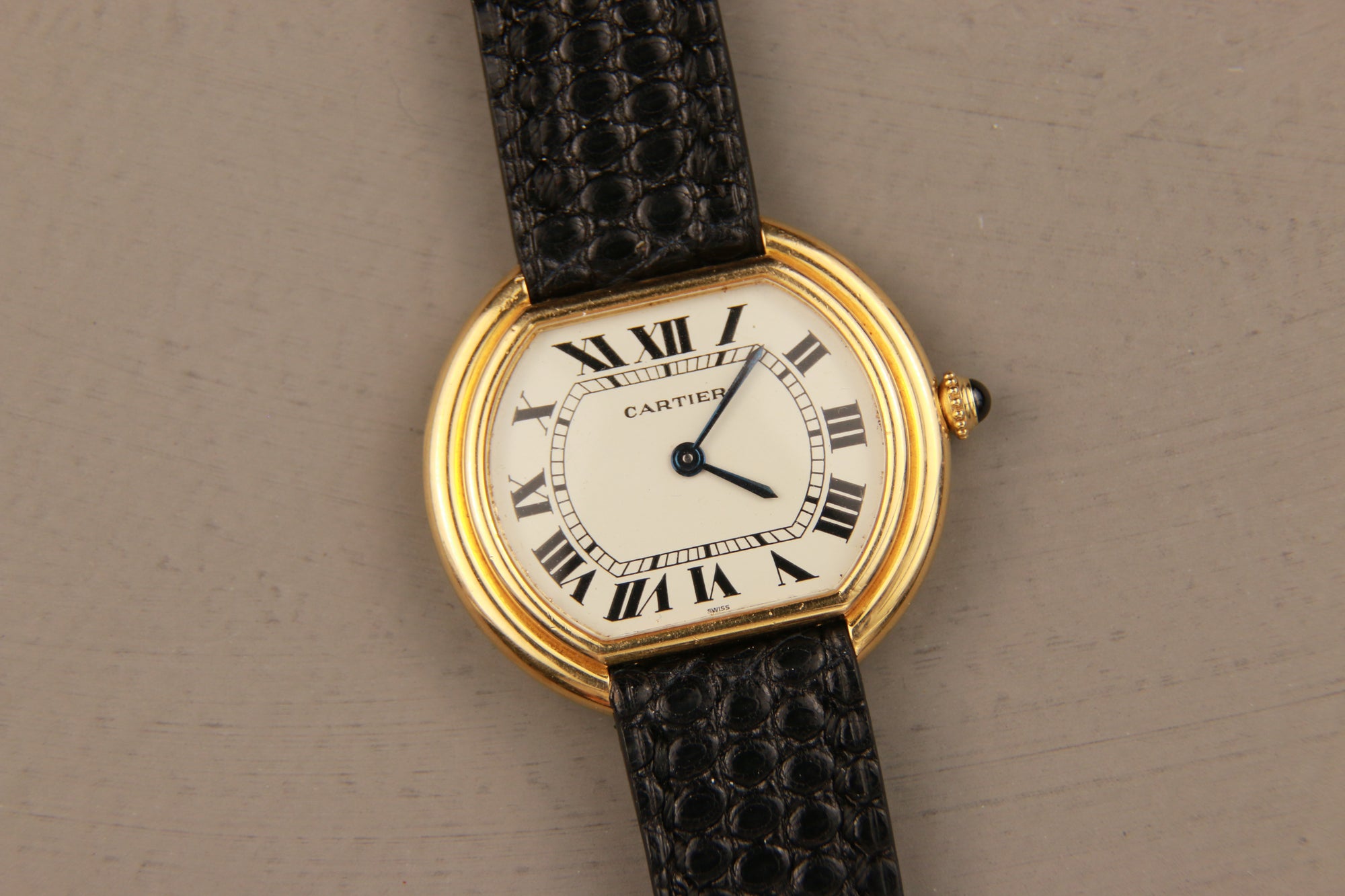 Cartier Ellipse “Jumbo” Tank - 18k Gold