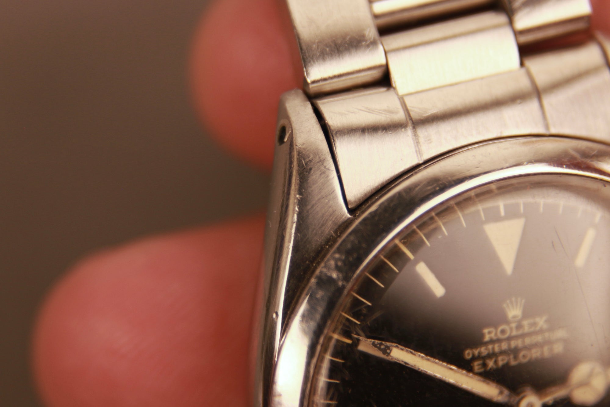 Rolex Explorer Ref 1016 Gilt Chapter Ring Dial
